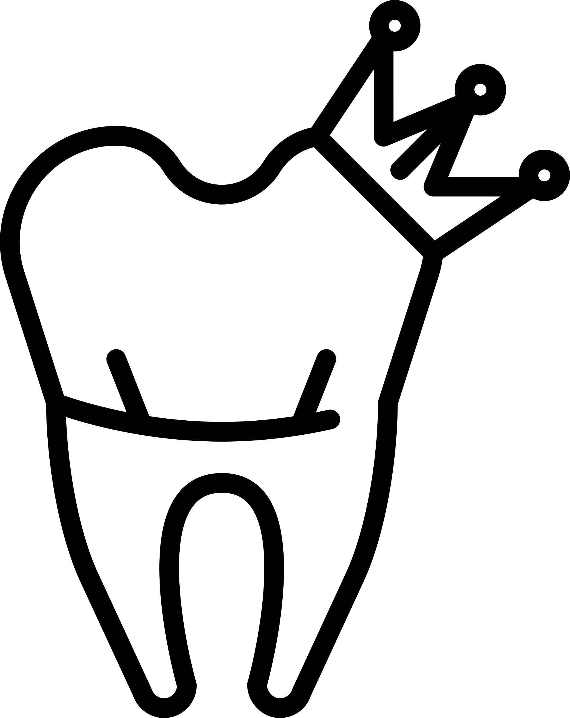 Crowned Tooth Laser Cut Svg File Free Vectors